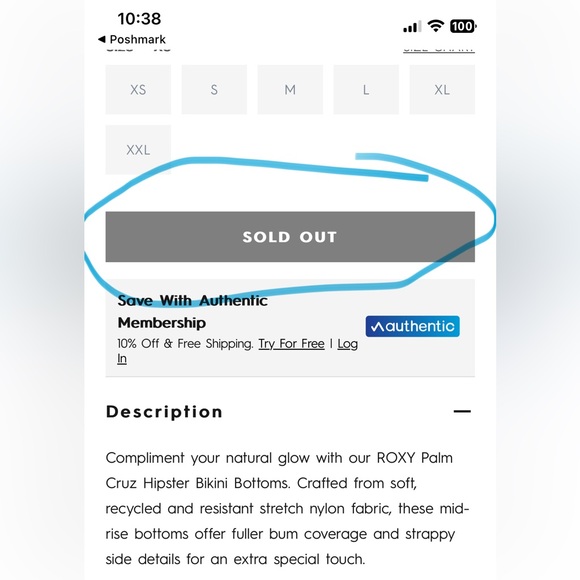 NWT ROXY -Palm Cruz Triangle Bikini- BITTER CHOCOLATE PALMERIA (adjustable) - Picture 14 of 14